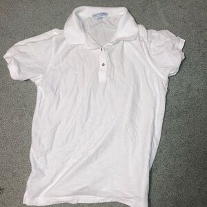 Plain White Polo 👕